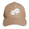 Peony Pattern  Flower Line Art Baseball Cap Bobble Hat Wild Ball Hat Vintage luxury caps Hats For Women Unisexs