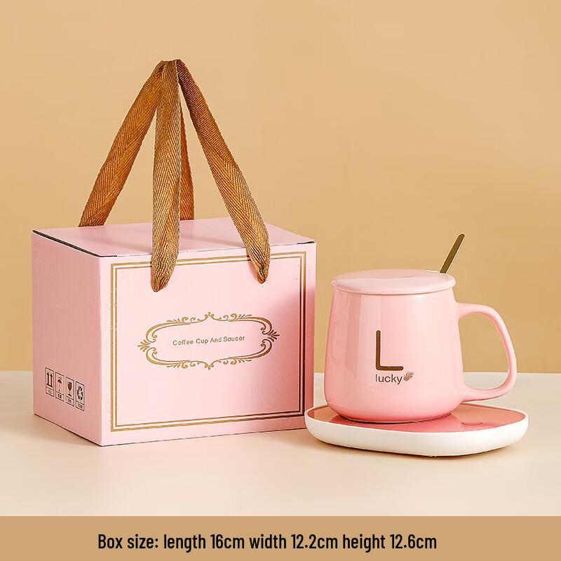 MINGHUI Ceramic Insulated Coffee Mug