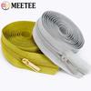 2/3/5M Meetee 3# 5# Gold Sliver Nylon Zipper with Sliders Coil Zips for Handbag Repair Kit Zippers Tape DIY Sewing Accessories