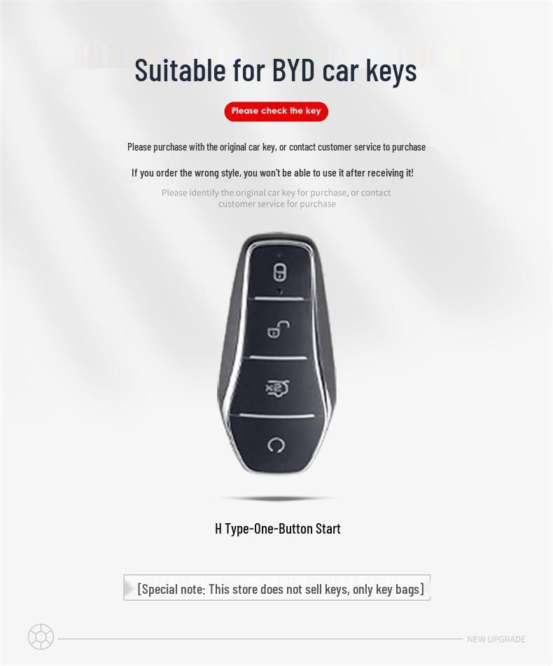 BYD Dolphin Key Cover & Woman's Car Buckle Bag for Han Song Plus, Tang DMMI, Qin Pro, Yuan E2, MX.