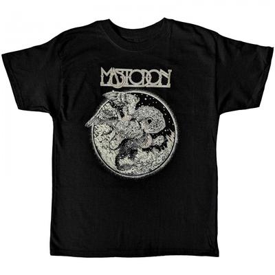 Camiseta Mastodon infantil/infantil de algodão Griffin