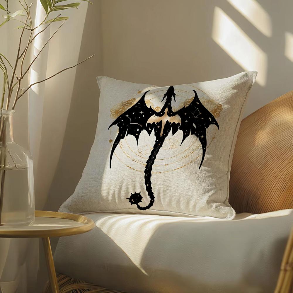 F-Fourthw-Wingdragon Pillow Case Pillowcase, Double-Sided Printed, Sofa Cushion, Bedroom Headboard