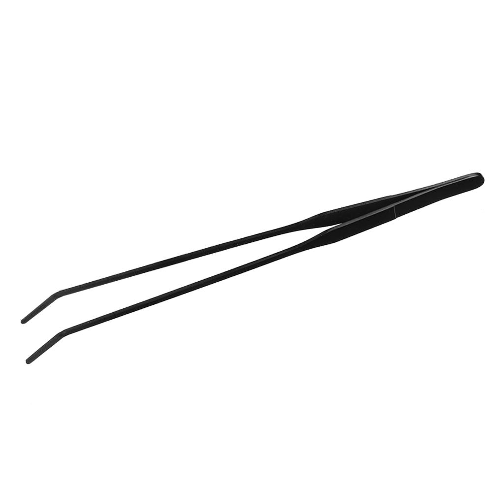 Stainless Steel Fish Tank Water Plants Cleaning Tweezers Scissors for Aquarium Maintenance ToolsCurved Tweezer