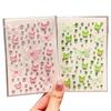 3D Stereo Acrylic Embossed Stickers for Girls - Guka Decorative Patches