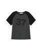 MISEKI SEOUL Miseki 37 Raglan Short Sleeve Charcoal
