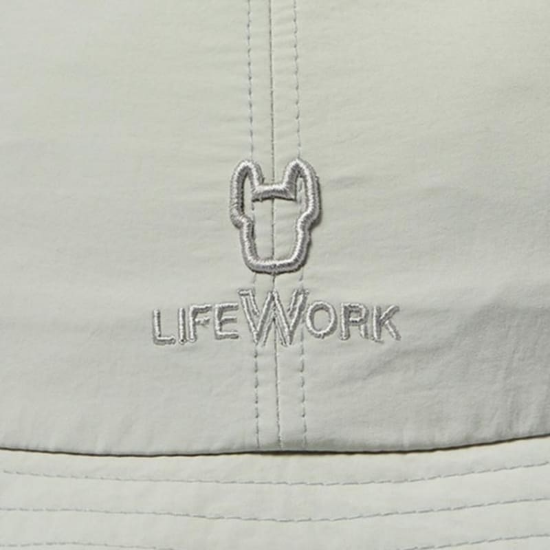 LIFEWORK [LIFEWORK] Radoc Logo Volume Embroidery Washa Bucket Hat_LW255CP431