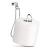 Yousheng Toilet Paper Holder for Toilet Tank No Drilling Paper Towel Holder Stainless Steel Removable Toilet Roll Holder for Renters Dorms Bathroom