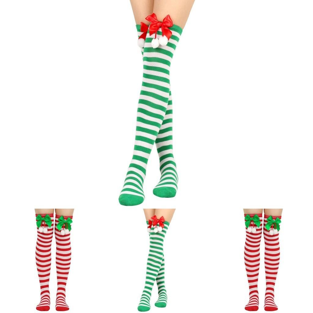Gemütliche Polyester Overknee-Socken für festliches Cosplay