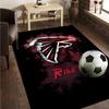 Atlanta Logo Rug Office Carpet Non-Slip Mat, Chair Rug Floor Covering for Gaming, Bedroom, Living Room , Home Decor Christmas Gift