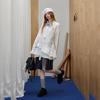 unifree Vintage Academy Embroidered Loose Shirt