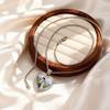 Luxurious Zircon Heart-Shaped Pendant Necklace Customised With Photos Of Your Family And Friends Women's Custom Photos Jewelery