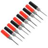 5 Set Test  Probe Pins Multimeter Solderless Needle 2mm J.30014 30VAC?60VDC 24A Red Black