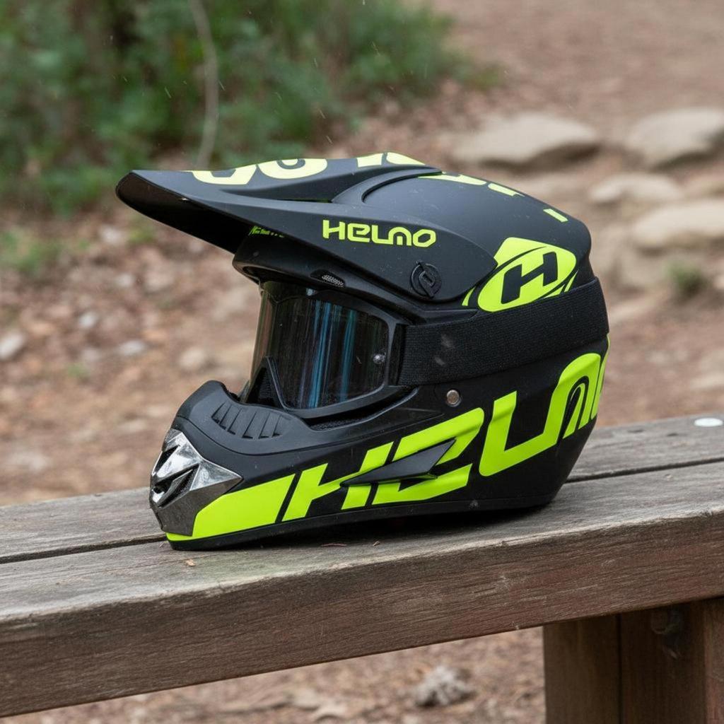 Children's Full Face Cycle Helmet MultiSeason Al Motocross Ventilation