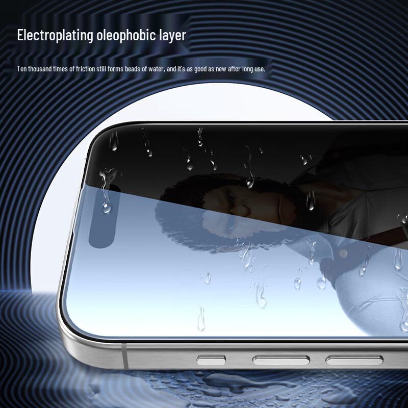 Mr. Blue Gorilla iPhone 16 Pro Max Privacy Screen Protector