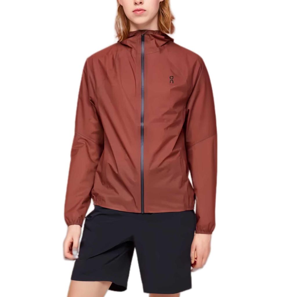 On Ultra Jacket Lightweight Comfortable Trail Running Jacket Women Jacket Garnet-Red 1WE12001939