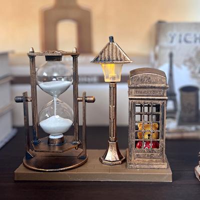 Sanduhr mit eingebautem Licht für Haus, Schlafzimmer, Büro-Dekoration