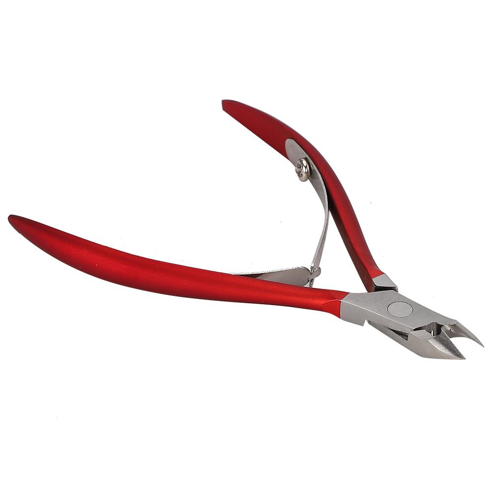 

Ножницы из нержавеющей стали для удаления омертвевшей кожи с ногтей Мозоли Удалитель заусенцев Триммер для ногтей Кусачки Маникюр красный