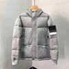 Hochwertige Parkas mit Kapuze für Herren und Damen, Kompass-Wind-Kapuze, Baumwolle gefüttert, Outdoor-Mantel, Winter, wasserdicht, Metall-Nylon-Oberbekleidung