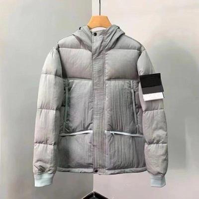 High Quality Hooded Parkas Men Women Compass Wind Hooded Cotton-padded Outdoors Coat Winter Waterproof Metal Nylon Outerwear