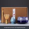 Matcha Tool Set: Chasen Stand & Tea Whisk with White Hon-date, Inspired by Song Dynasty, in Japanese Gift Box