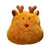 Plushie Throw Pillow Comfortable Christmas Holiday Cushion for Sofa and Bed Decoration Throw Pillows 1PC