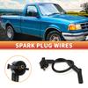 UXCELL 6 Pcs Spark Plug Wire Ignition Coil Cable No.F8PZ-12259-CA for Ford for Ranger