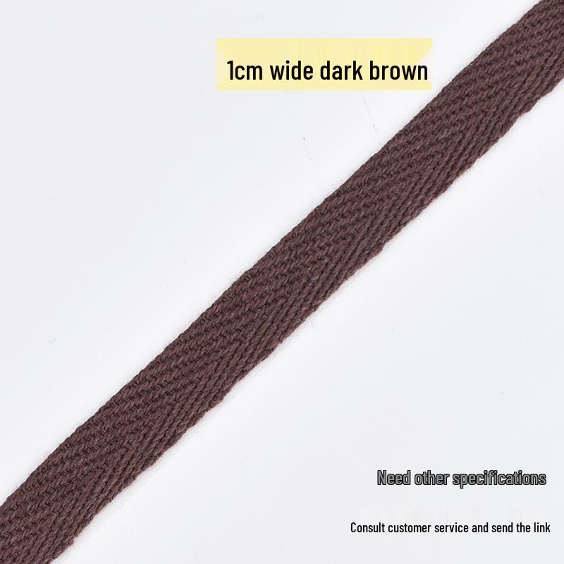 Herringbone Cotton Tape: Leg Wraps, Binding Straps & Edging Accessories