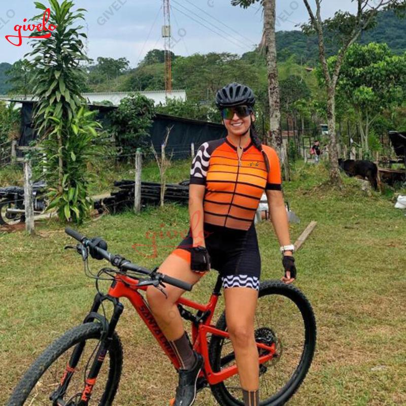

New Kafitt Couple Clothes Cycling Triathlon Suit Cycling Skinsuit Maillot Ropa Ciclismo Bicycle Jersey Cycling Jumpsuit XS（old）