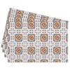 Cotton Linen Waterproof Placemats Set of 4, Daisy Floral Dining Mat Table Mats Decor