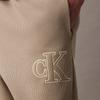 Calvin Klein Casual Embroidered Elastic Waistband Tapered Ribbed Knit Joggers Men Joggers 4RB003G