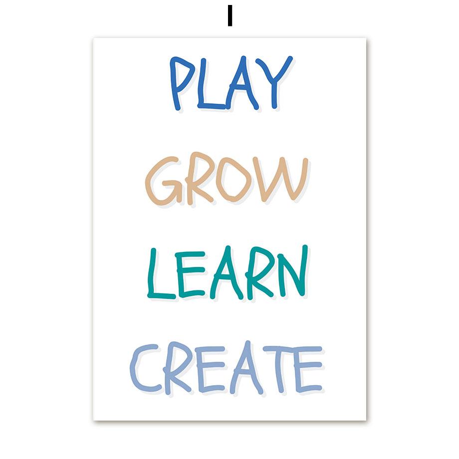 Crane Excavator Tractor Truck Alphabet Number Posters And Prints Canvas Painting Nordic Wall Art Pictures Kids Room Home Decor