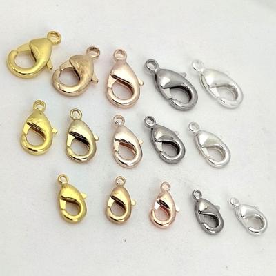 DIY Reines Kupfer Farberhaltende Halskette & Armband Karabinerverschluss - Schlichte Mode Schmuck Accessoires