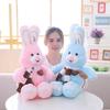 Entzückendes Großes Hasen-Plüschtier mit Weicher PP-Baumwollfüllung für Mädchen Ideal zum Kuscheln und Schlafen