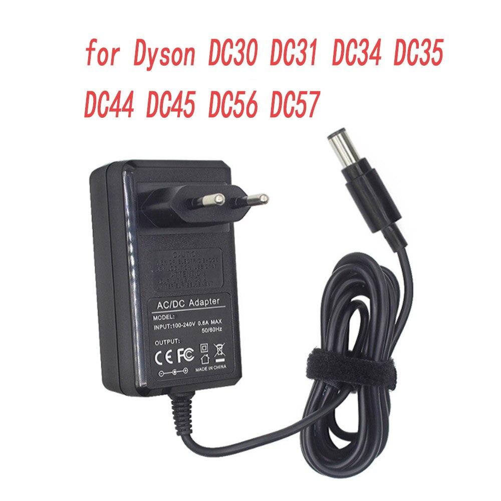 1 Piece EU Plug Power Charger Adapter for Dyson DC57 DC30 DC44 DC31  DC34  DC35  DC56 DC45 Vacuum Cleaner Parts