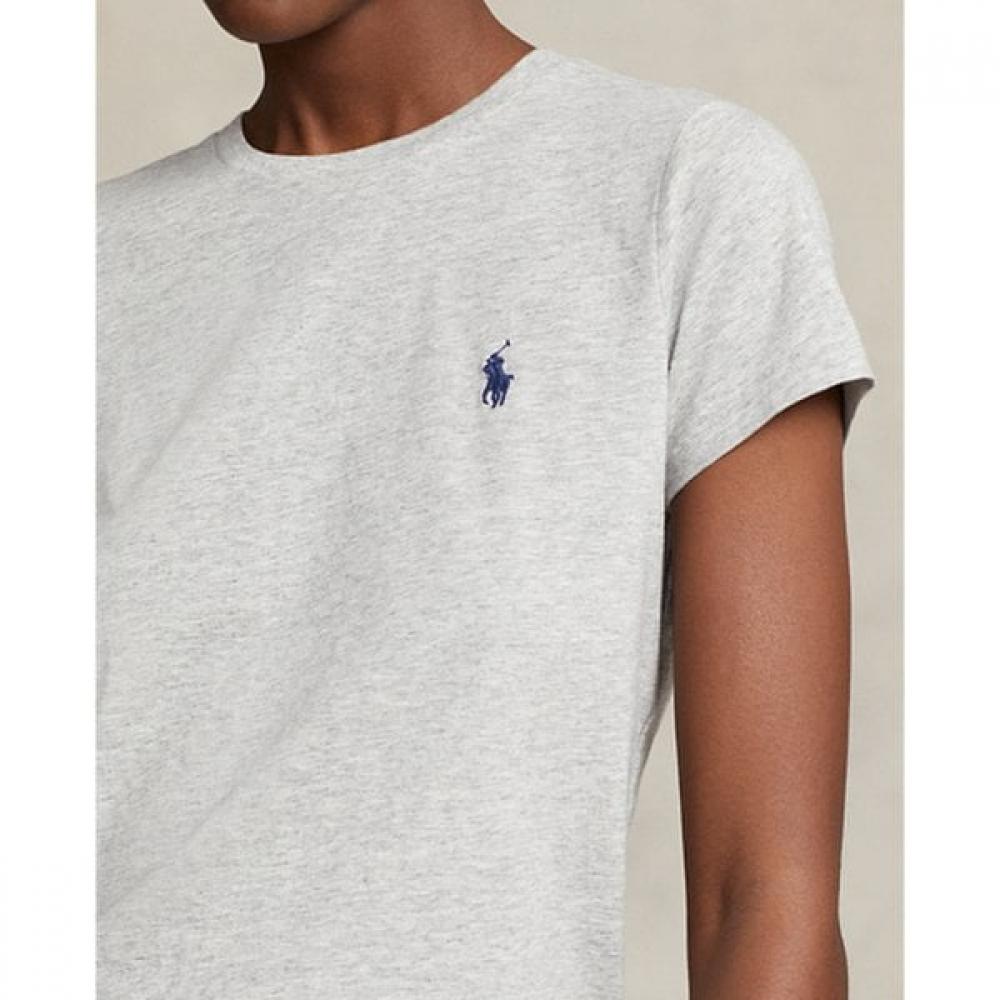 Polo Ralph Lauren Women Cotton Jersey Crewneck Tee  Wmpoknincu20699020 
