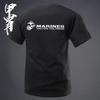 2026 Summer New Style Breathable Mens MARNINES Military Fan Print ShortSleeved TShirt American Fitness ShortSleeved Shirt
