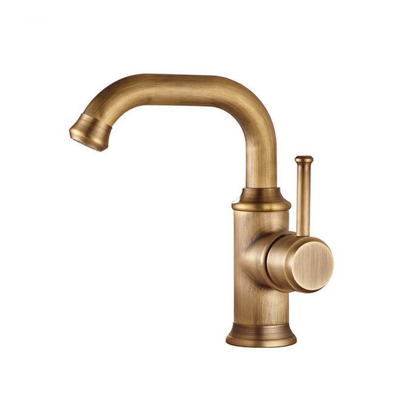 

Антикварный бронзовый смеситель для ванной комнаты, латунные смесители для раковины, смеситель для раковины с горячей и холодной водой, смеситель для раковины на бортике, смеситель для туалета, водопроводный кран