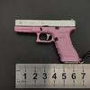 1:3 Mini G17 Metall Spielzeugpistole Modell Legierung Schlüsselanhänger Abnehmbarer Look Real Collection Farbe Beeindruckende Geburtstagsgeschenke für Jungen Erwachsene