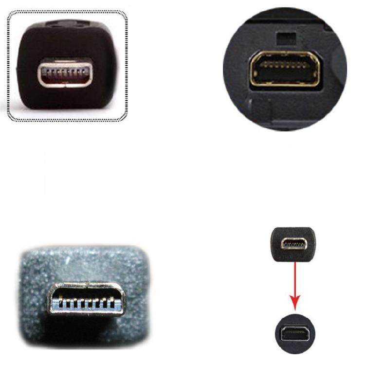 Fashion Design USB 8Pin Device Power Cord with Strong Enclosed Exterior Camera Charging Line Perfect for Camera Use