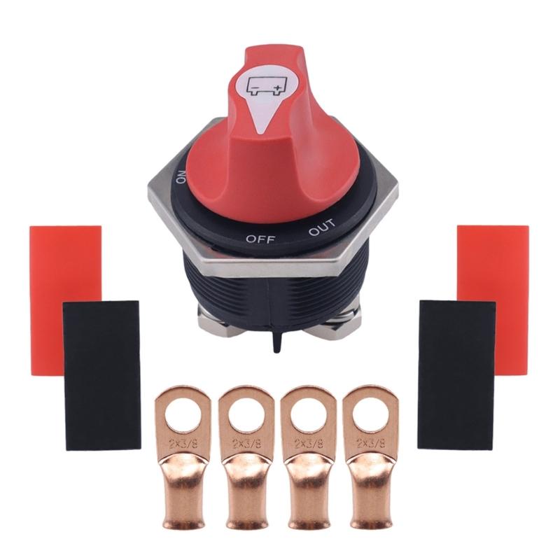 50A/100A/200A/300A Battery Cut Shut Offs Kills Switch for Marine Boat ON Offs Power Battery Switches Isolator Switch