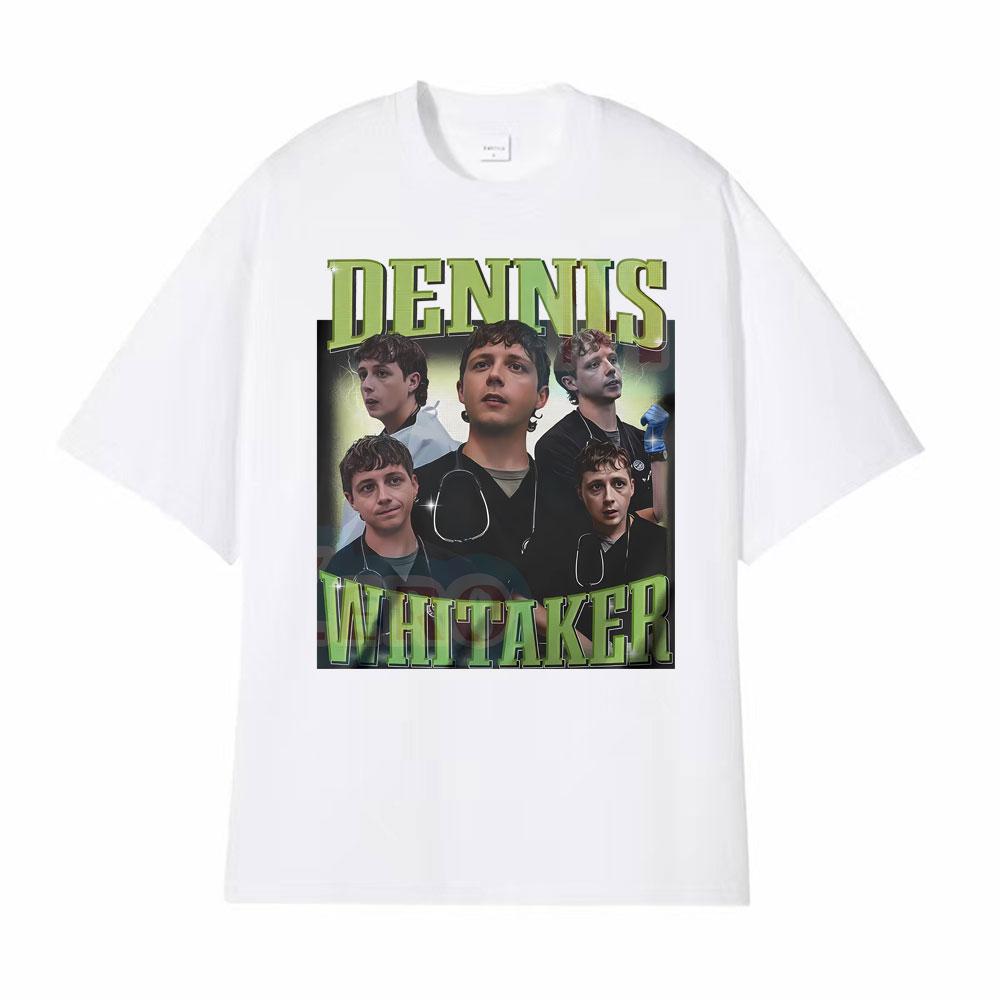 Dr Dennis Whitaker Unisex Print T Shirts Unisex Women Fashion Summer Short Sleeve T-shirt High Quality Oversized T Shirt Streetwear