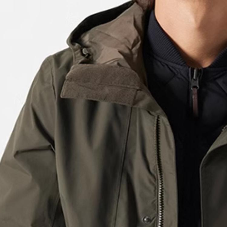 THE NORTH FACE Urban Exploration Hiking Waterproof, Windproof, Breathable, And Thermal Windbreaker Jacket Men's Green NF0A81QR-BQW