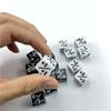 10pcs Dice Counter 5 Positive 5 Negative Used for Table Games Fun Dice White Black Teaching Children's Party Games