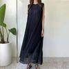 Women's Plus Size High Neck Knit Sweater Dress - Mid-Length, Loose Fit, Fashionable Style