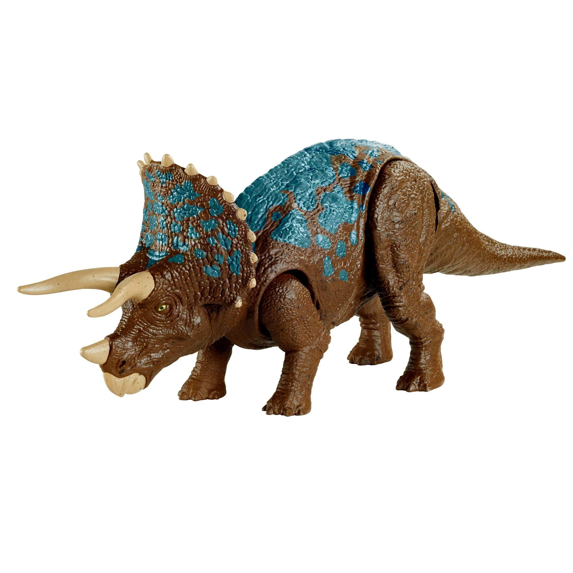 

Mattel Jurassic World Sound Strike Анимация - Трицератопс,