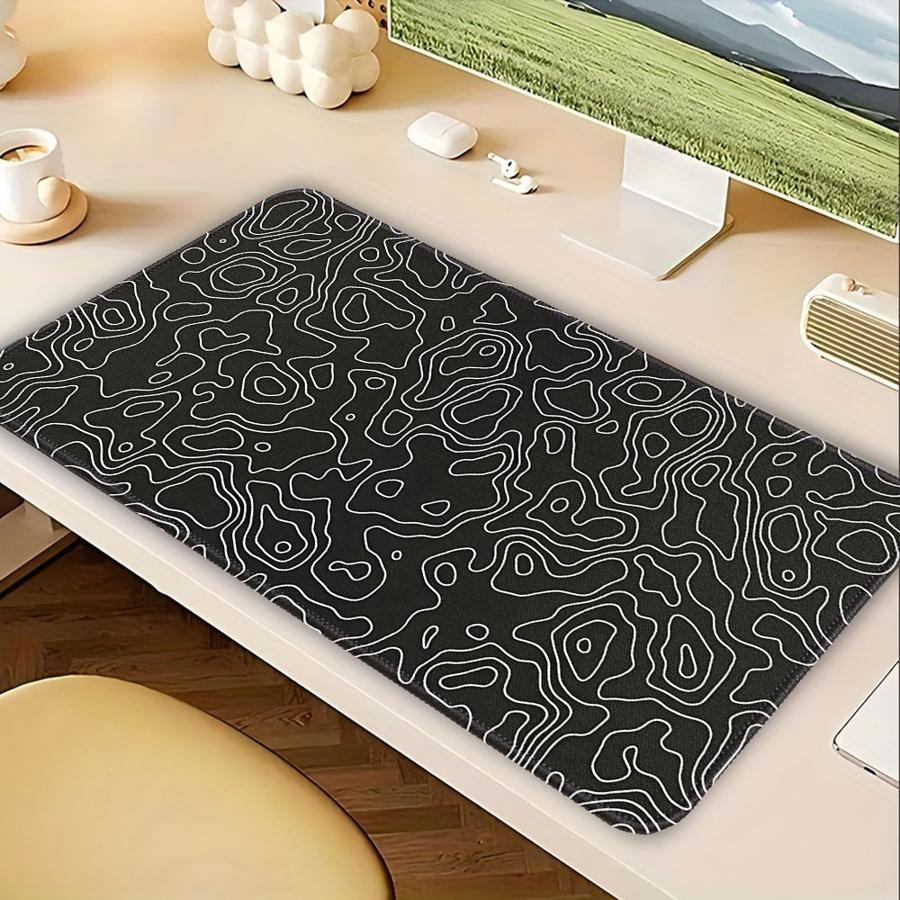 Mouse Pad Computer Laptop Pad Desk accessories Game Console Pad Keyboard Mouse Pad office Pad Anti slip Artistic Line
