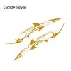 2PCS Car Both Door Side Waist Line Stickers Great Shark Graphics Vinyl Decals Automobile Styling Decoration Stickers Accessories