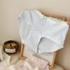 Ropa interior de algodón para bebé, antibacteriana, de clase A, pequeña, fresca, de algodón puro, sin rastro, para las cuatro estaciones, fina, de cintura media, para mujer.