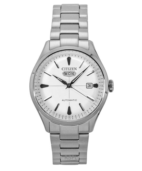 Citizen C7 Stainless Steel White Dial Automatic NH8391-51A Men's Watch