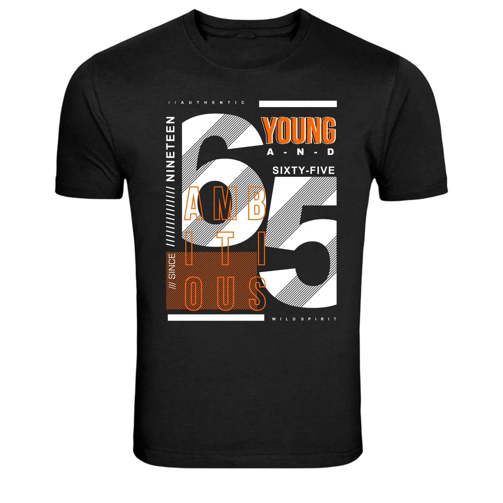 Young And Ambitious 65 Street Style Graphic T-Shirt S